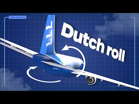 dutch roll airplane video