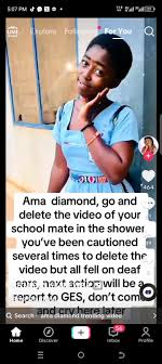 Bonwire Senior High Student Ama Diamond Faces Leaked video