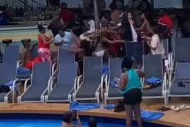 carnival cruise fight video