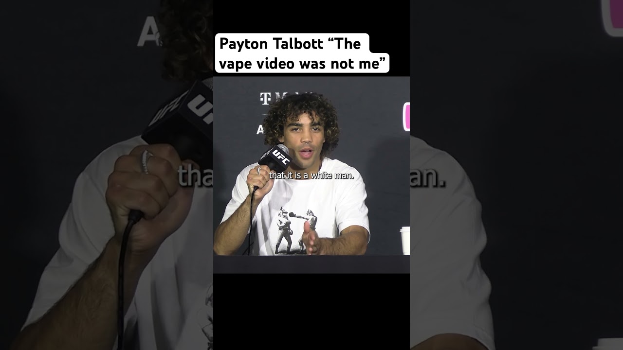 payton talbott vape video