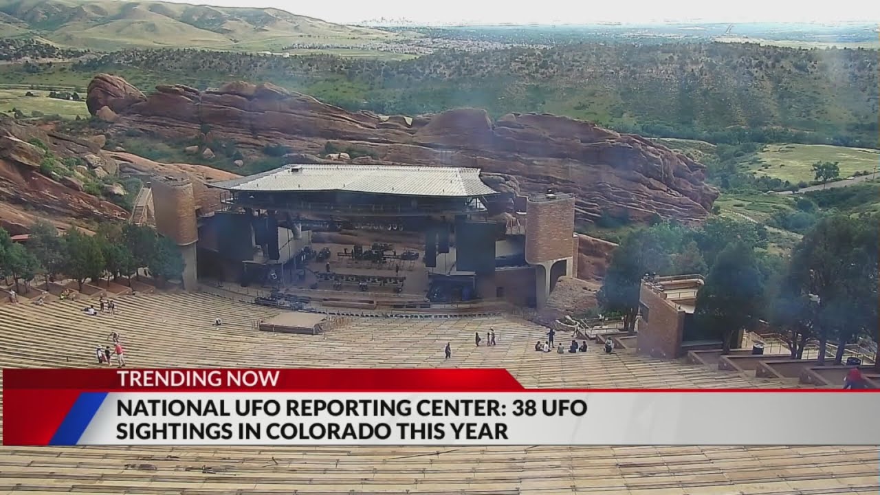 red rocks ufo video