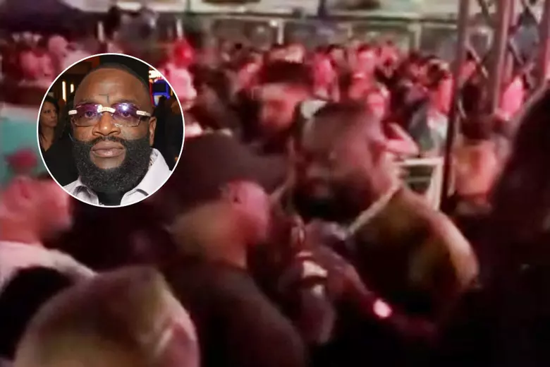 rick ross fight video