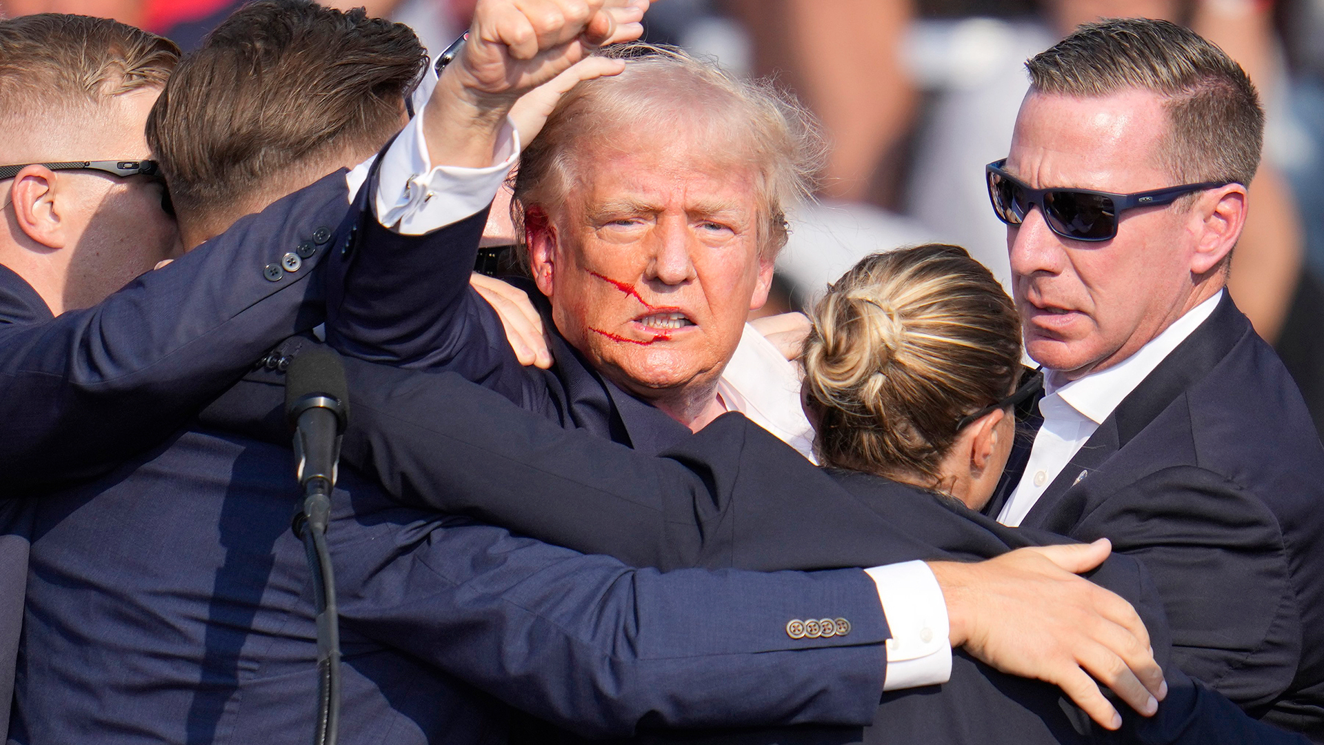 trump rally today video