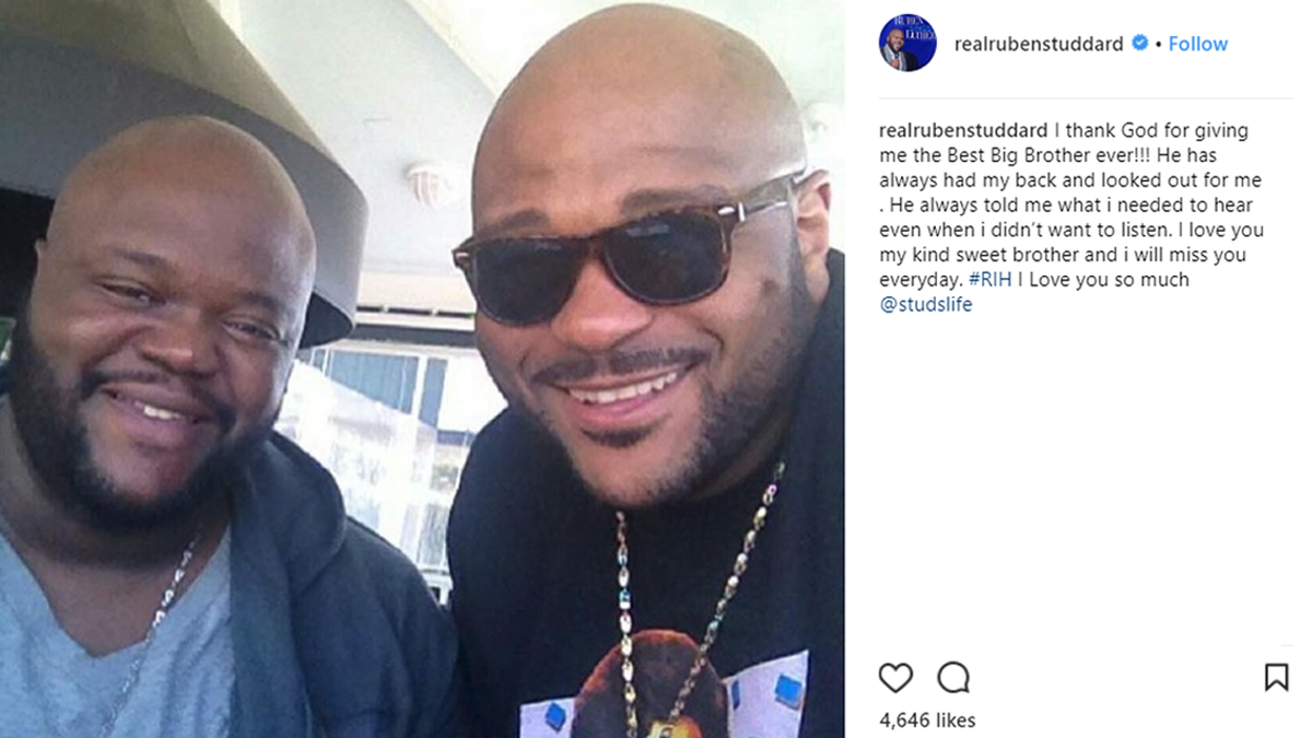 ruben studdard passed away