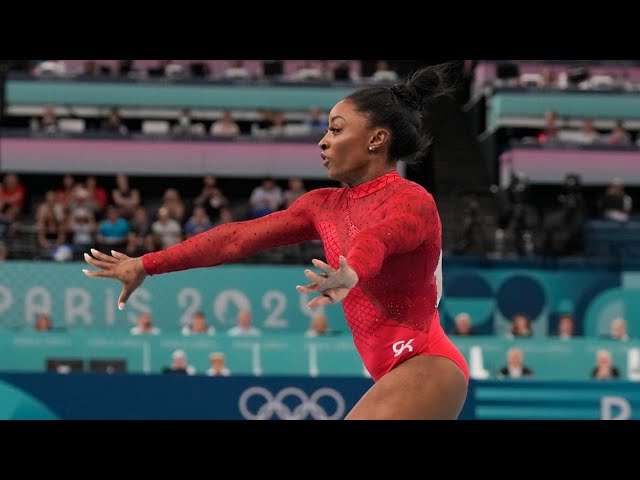 simone biles vault final video