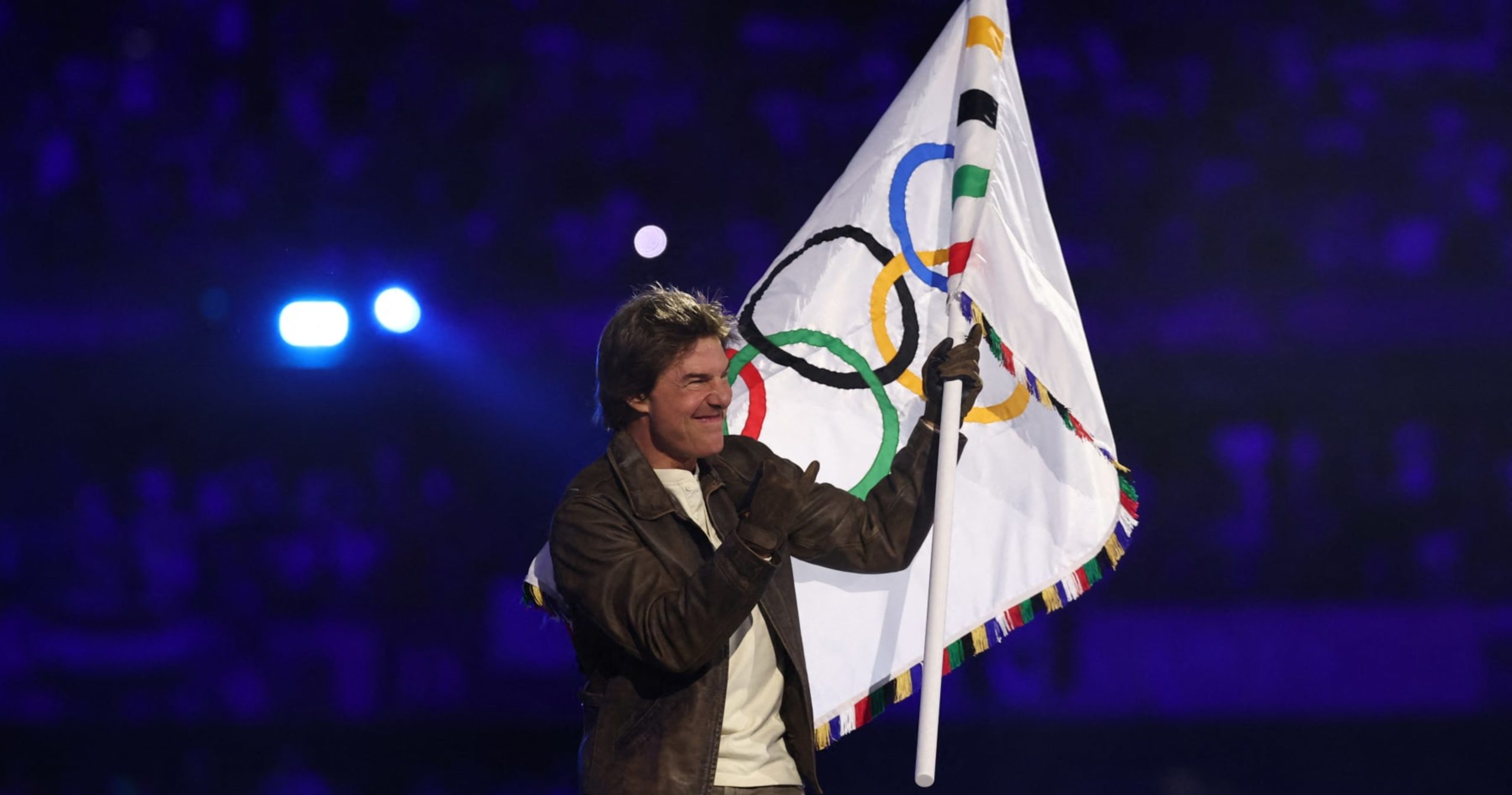 Tom Cruise's Thrilling Stunt at the 2024 Paris Olympics A Night to