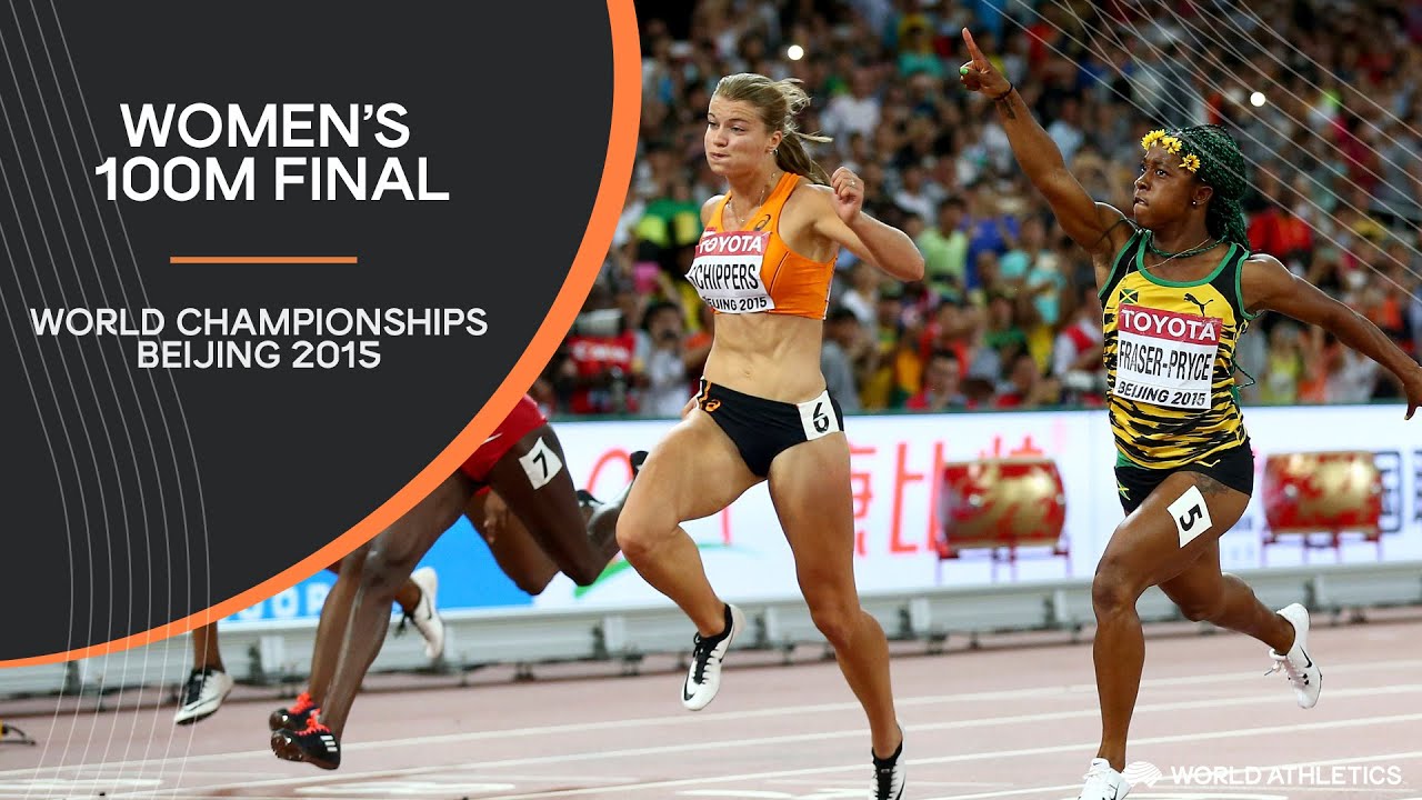 women's 100m final video